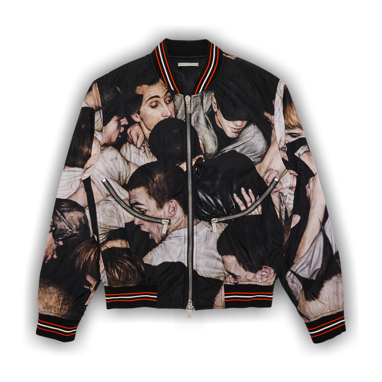 Buy Dior × Kris Van Assche Mosh Pit Bomber Jacket 'Multicolor