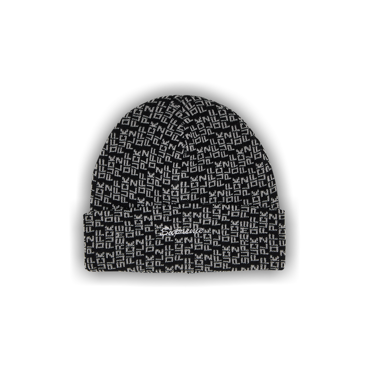 Buy Supreme Fuck Off Beanie 'Black' - SS25BN14 BLACK | GOAT