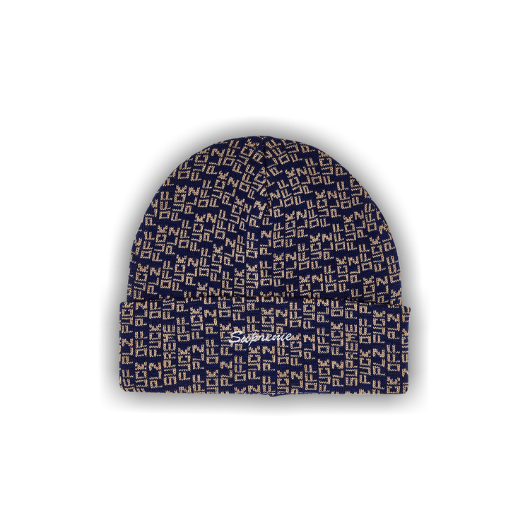 Buy Supreme Fuck Off Beanie 'Navy' - SS25BN14 NAVY | GOAT