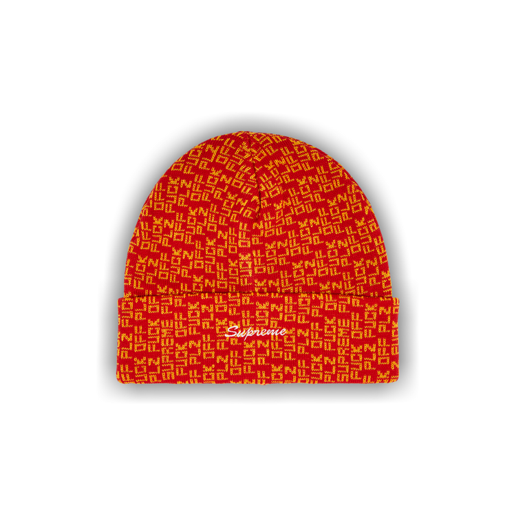 Buy Supreme Fuck Off Beanie 'Red' - SS25BN14 RED | GOAT