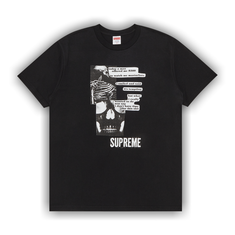 supreme SUPREME Skull Tee ブラック Tシャツ S Amazon.com: Supreme Black Skull T-Shirt Men's Classic Fit Small