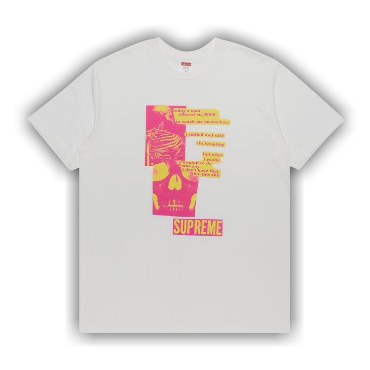 Buy Supreme Anatomy Tee 'White' - SS25T31 WHITE | GOAT