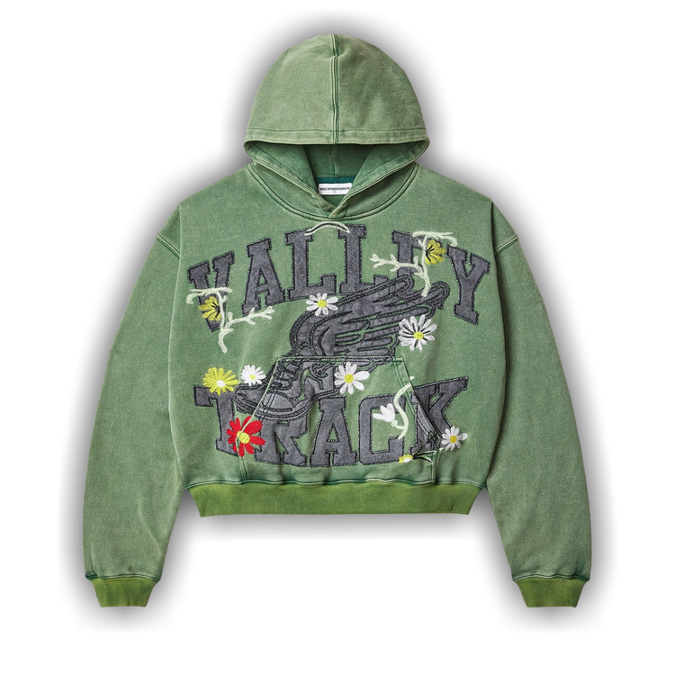 パーカー・フーディ AFTER PRAY Soleil printed hoodie green 241CTS230_GN 1574789_00.png.png