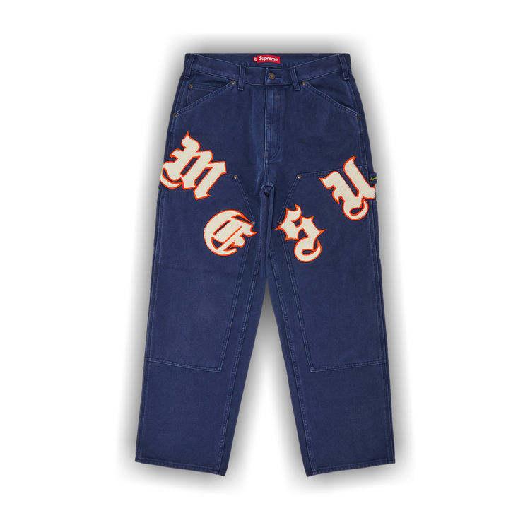 Buy Supreme Old English Canvas Double Knee Painter Pant