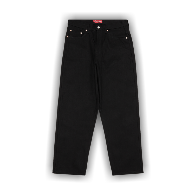 【黒／30】Supreme／Rigid Baggy Selvedge Jean Supreme Rigid Baggy Selvedge Jean (FW24) - $188