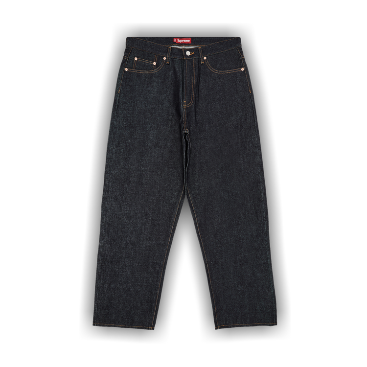 Buy Supreme Rigid Baggy Selvedge Jean 'Rigid Indigo