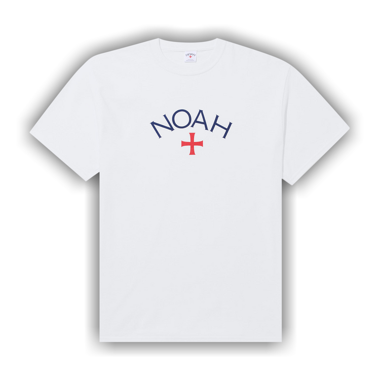 Buy Noah Core Logo Tee 'White' - T270SS25 WHIT | GOAT