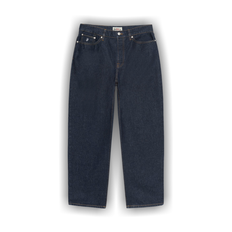 Buy Stussy Big Ol' Jean Denim 'Rinsed Indigo' - 116599T RIIN | GOAT