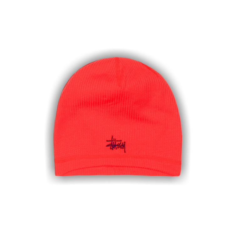 Buy Stussy Skullcap Waffle 'Red' - 1321228 REDD | GOAT