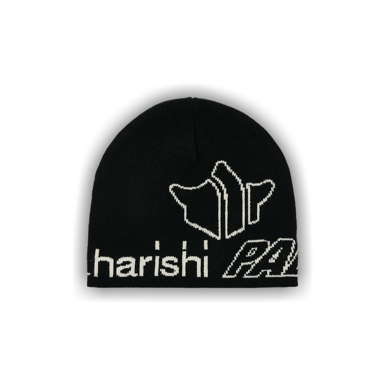 Buy Palace x Maharishi No Cuff Beanie 'Black' - P28MHH006 | GOAT
