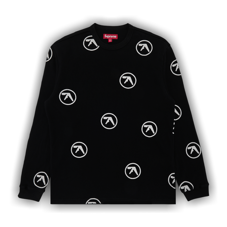 Buy Supreme x Aphex Twin Thermal 'Black' - SS25KN41 BLACK | GOAT