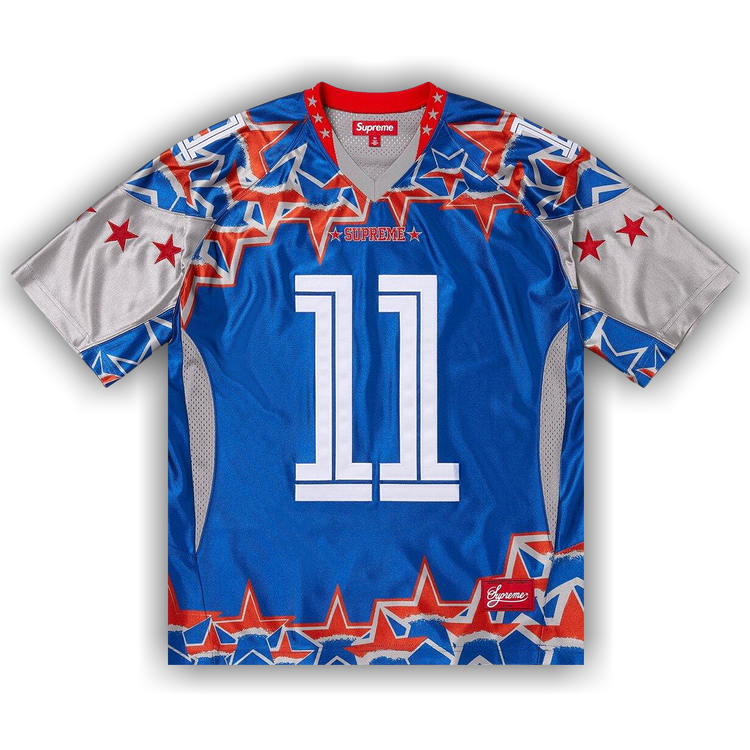 Buy Supreme Stars Football Jersey 'Royal' - SS25KN9 ROYAL | GOAT