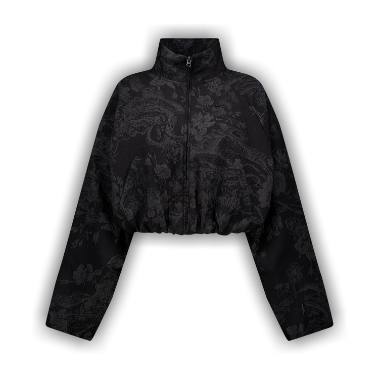 Buy Nike Oversized Jacquard Track Jacket 'Black/Anthracite/Black