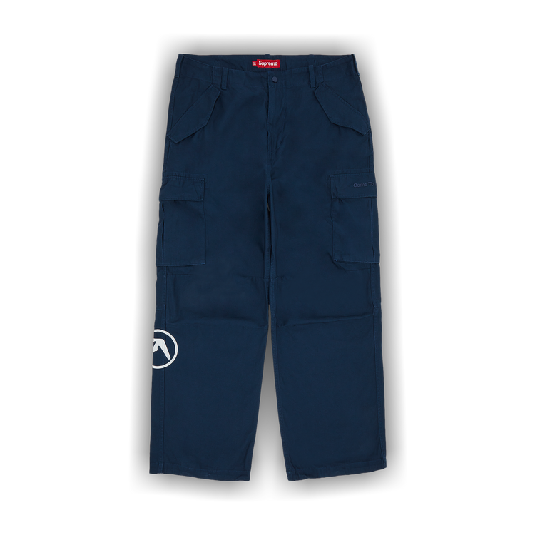 パンツ Supreme Cargo PANT Blue Chocolate Chip Supreme Cargo Pant (SS20) - $148
