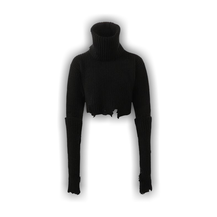 ANN DEMEULEMEESTER 本人期 アーカイブ フードニット 1518853_00.png.png