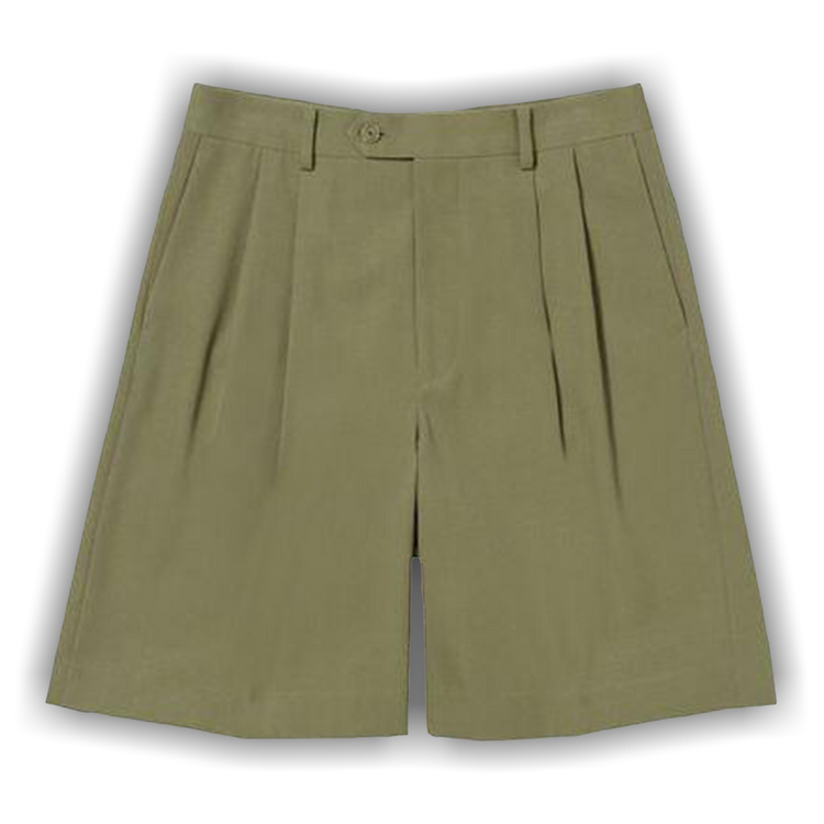 パンツ AURALEE LIGHT WOOL MAX GABARDINE SHORTS Buy Auralee Light Wool Max Gabardine Shorts 'Khaki