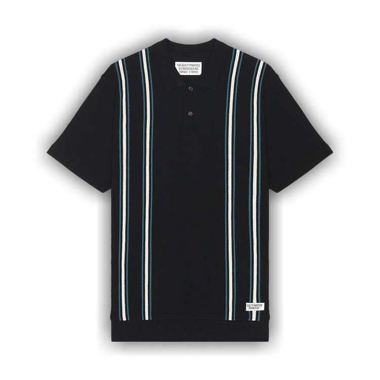 国内発送【WACKO MARIA】KNIT POLO SHIRT ( TYPE-2 ) 国内発送【WACKO MARIA】KNIT POLO SHIRT ( TYPE-2 ) (WACKO