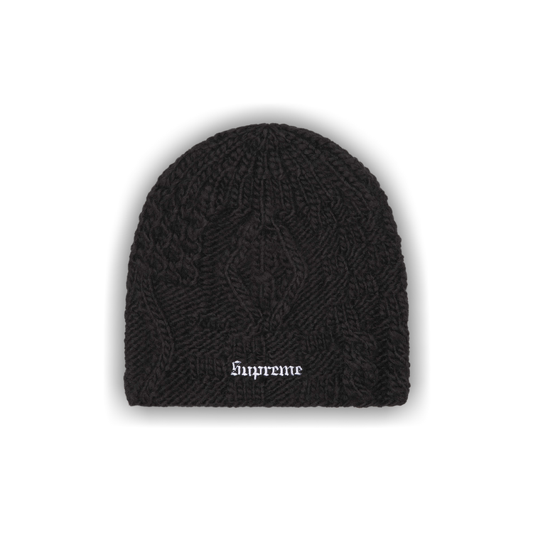 帽子 Supreme block knit beanie black 25ss Supreme Block Knit Beanie (SS25) - $60