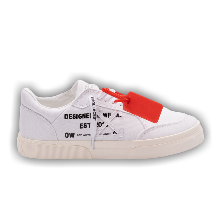 Buy Off-White New Low Vulcanized Animation 'White Blue