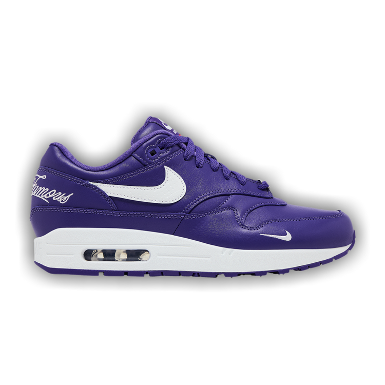 Supreme × Nike Air Max 1 Purple 27.5