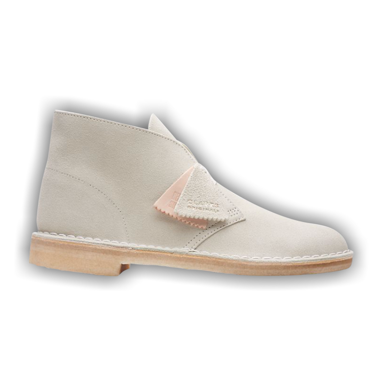 Buy Clarks Desert Boot 'Off White Suede' - 261 65799 | GOAT