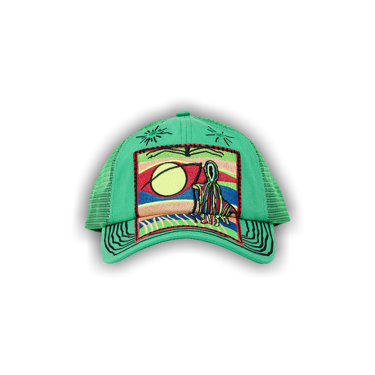 Buy Supreme Reaper Mesh Back 6-Panel 'Green' - SS25H54 GREEN