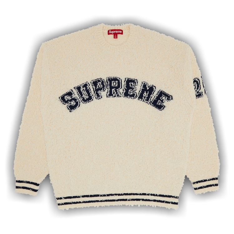 Buy Supreme Textured Arc Sweater 'Cream' - SS25SK31 CREAM | GOAT Buy Supreme Textured Arc Sweater 'Cream' - SS25SK31 CREAM | GOAT