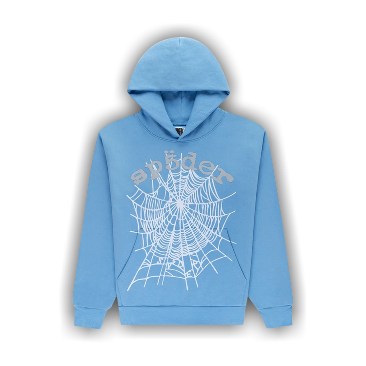 Buy Sp5der OG Web V2 Hoodie 'Dusty Blue' - 02406 1SS2504SOWVHD
