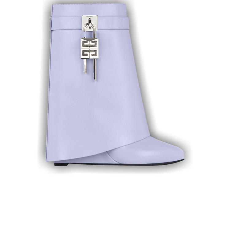 Buy Givenchy Wmns Shark Lock Biker Ankle Boot 'Lavender