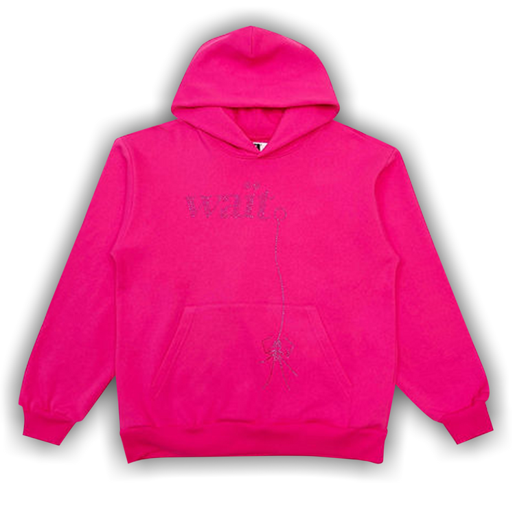 ピンクペッパー Buy Sp5der Wait Stone Rhinestone Hoodie 'PInk