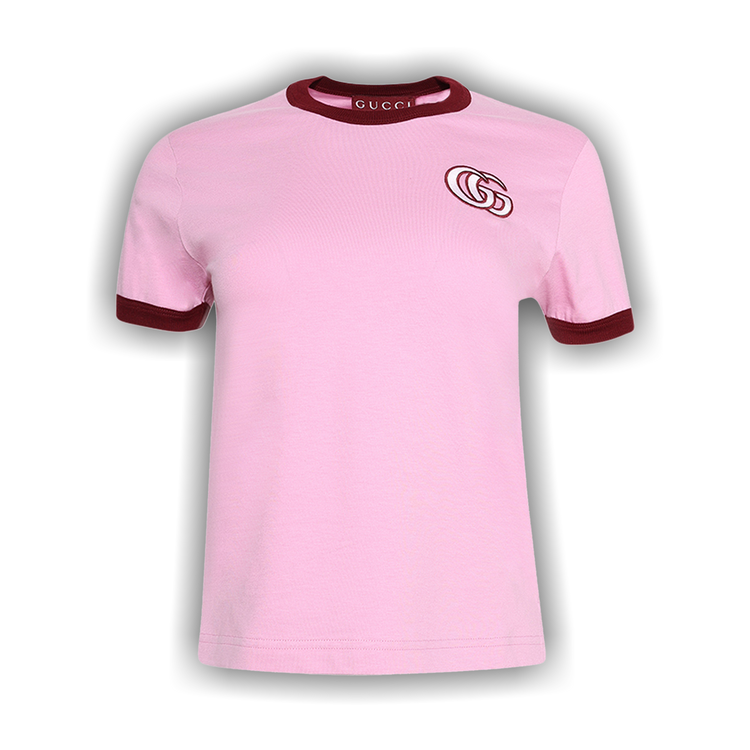 Buy Gucci Jersey T-Shirt 'Pink' - 818787 XJG5A 5658 | GOAT