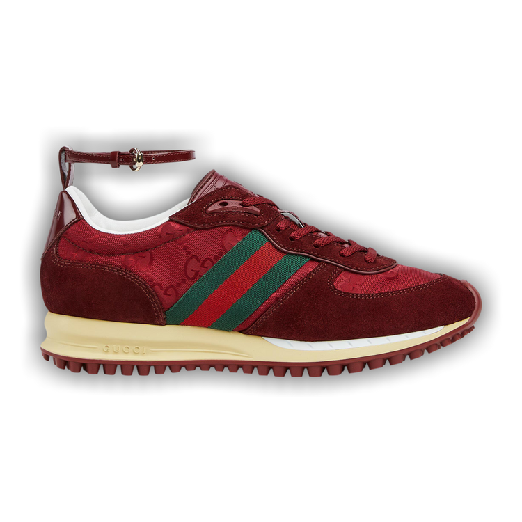 スニーカー GUCCI SNEAKER (832918AAEZM 6144) Buy Gucci Wmns Re-Motion Trainer 'GG - Rosso Ancora