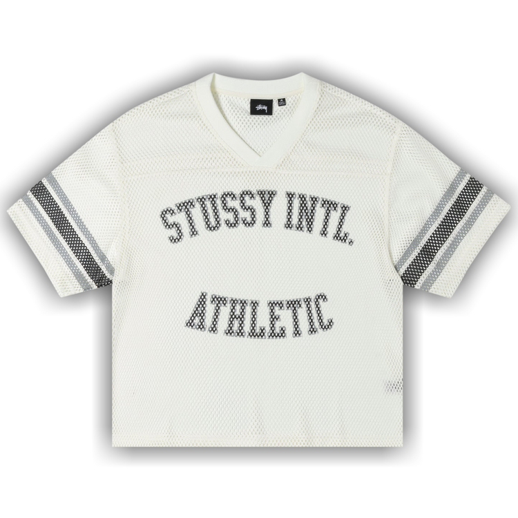 Stussy International Team Jersey White Men's - SS25 - US