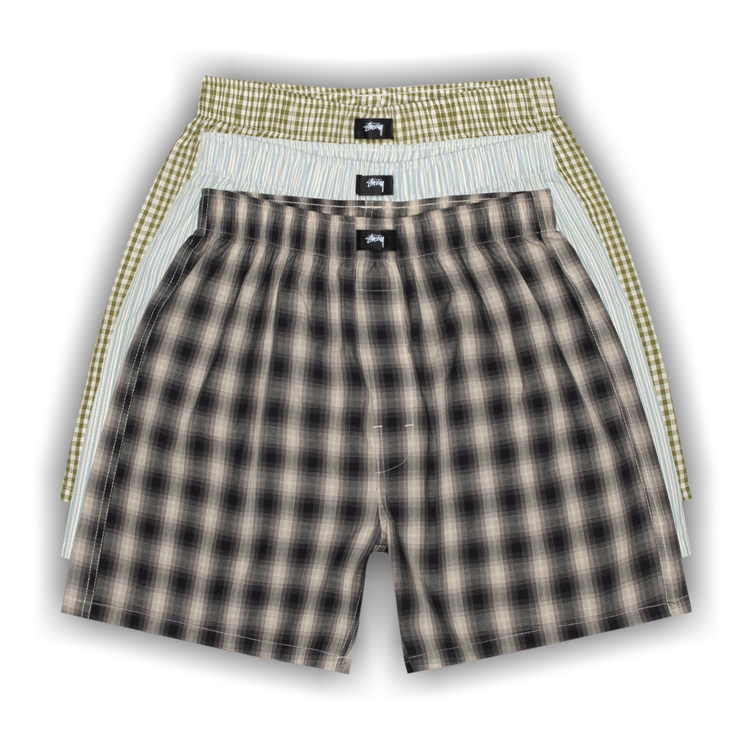 新品未使用 STUSSY BOXER BRIEFS 3 PACK Black L Boxer Briefs 3 Pack – Black | Accessories | Stüssy