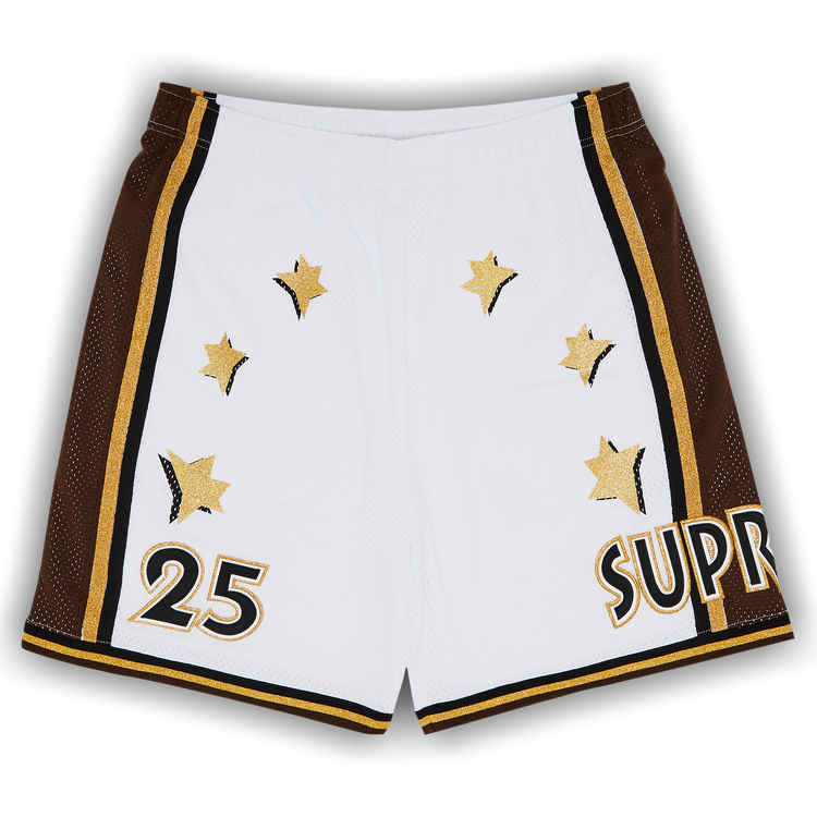 Buy Supreme All Star Basketball Short 'White' - SS25SH31