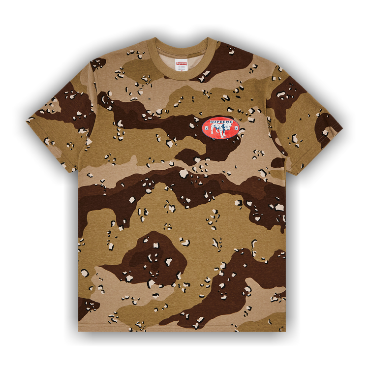 Buy Supreme Dalmatian Tee 'Chocolate Chip Camo' - SS25T56