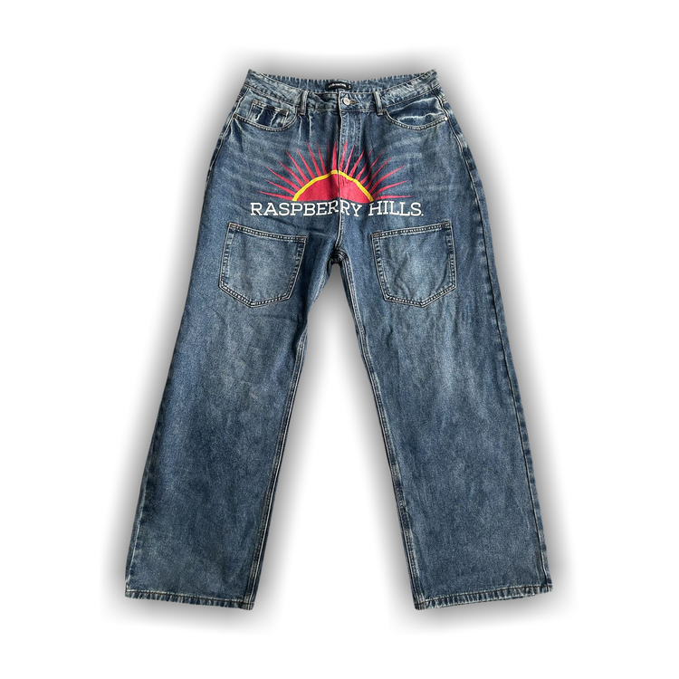 Buy GV Gallery Raspberry Hills Casamigos Baggy Denim 'Blue