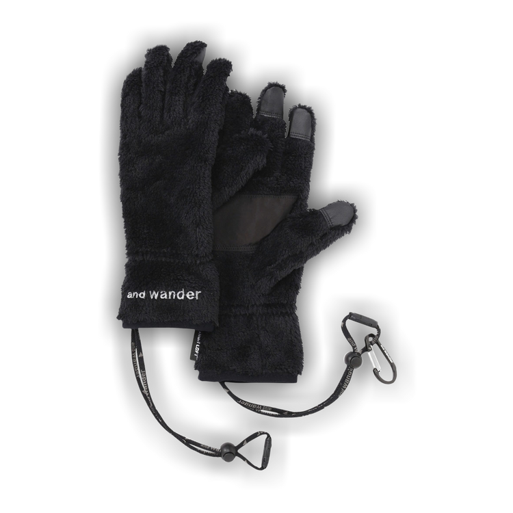 Buy And Wander High Loft Fleece Gloves 'Black' - 5744987352