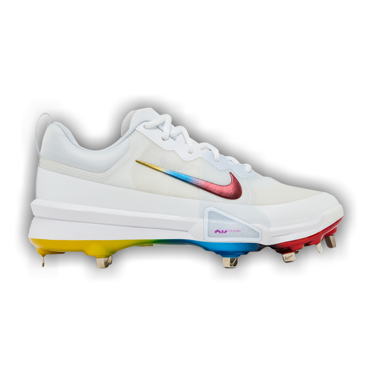ナイキ FORCE ZOOM TROUT 9 PRO スパイク Rainbow Buy Nike Force Trout 9 Pro 'Rainbow' - FB2907 106 | GOAT
