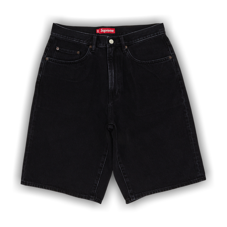 パンツ Supreme Baggy Leather Short Black Buy Supreme Baggy Denim Short 'Black' - SS25SH8 BLACK | GOAT
