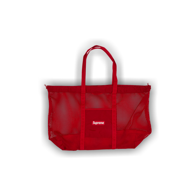 Buy Supreme Mesh Tote Bag 'Red' - SS25B29 RED | GOAT AU
