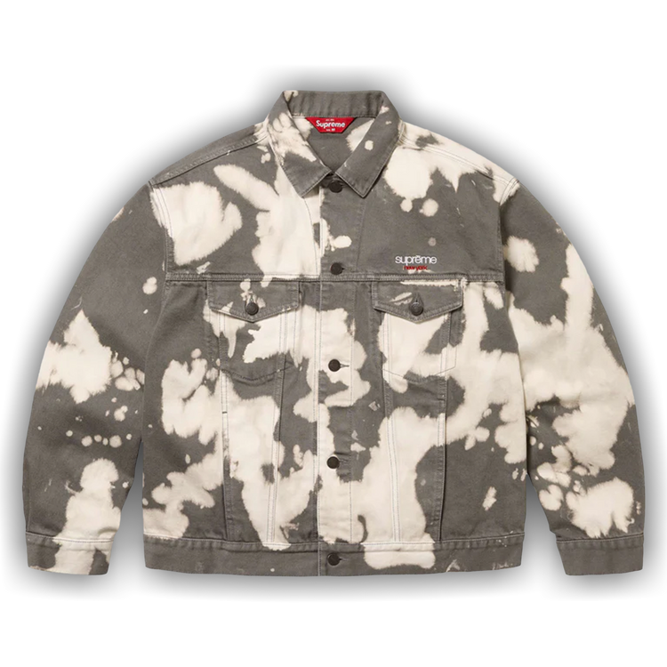 【完売モデル】Supreme Denim Trucker Jacket NEW Supreme Frayed Logos Denim Trucker Jacket Blue SS21 Size