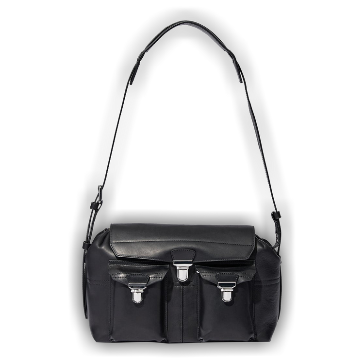 Lemaire｜ (Medium Gear Bag (BG0096 LL0122 999)) Black Medium Gear Bag | LEMAIRE