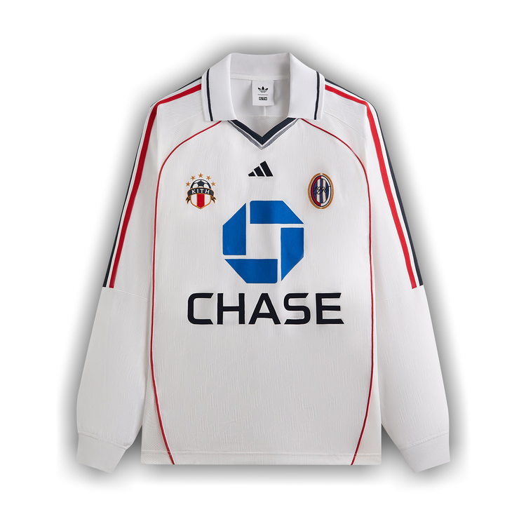 Buy Kith For Adidas Football Chase Long-Sleeve Jersey 'White