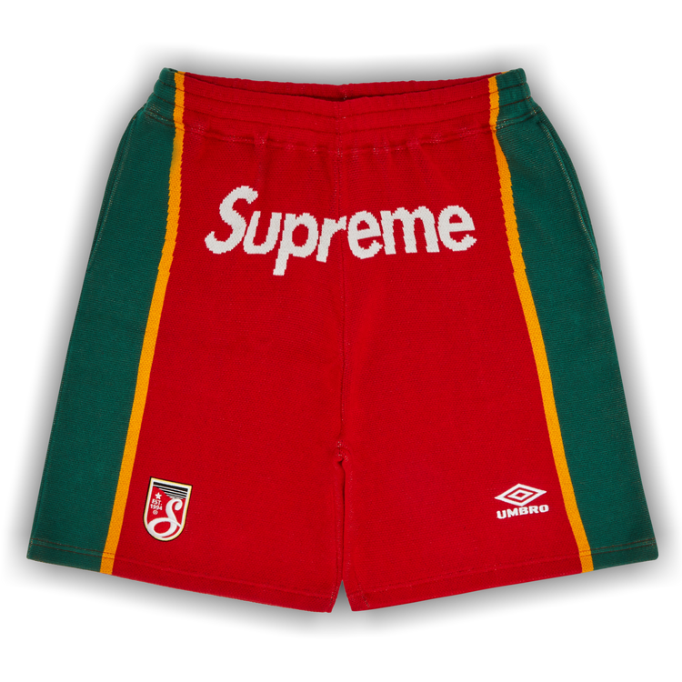 Supreme Umbro Knit Soccer Short Blue Men's - SS25 - US