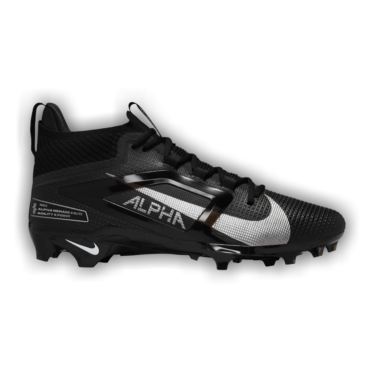 スパイク NIKE ALPHA MENACE ELITE BLACK 27.5 Amazon | Nike Alpha Menace 4 シャークフットボールスパイク