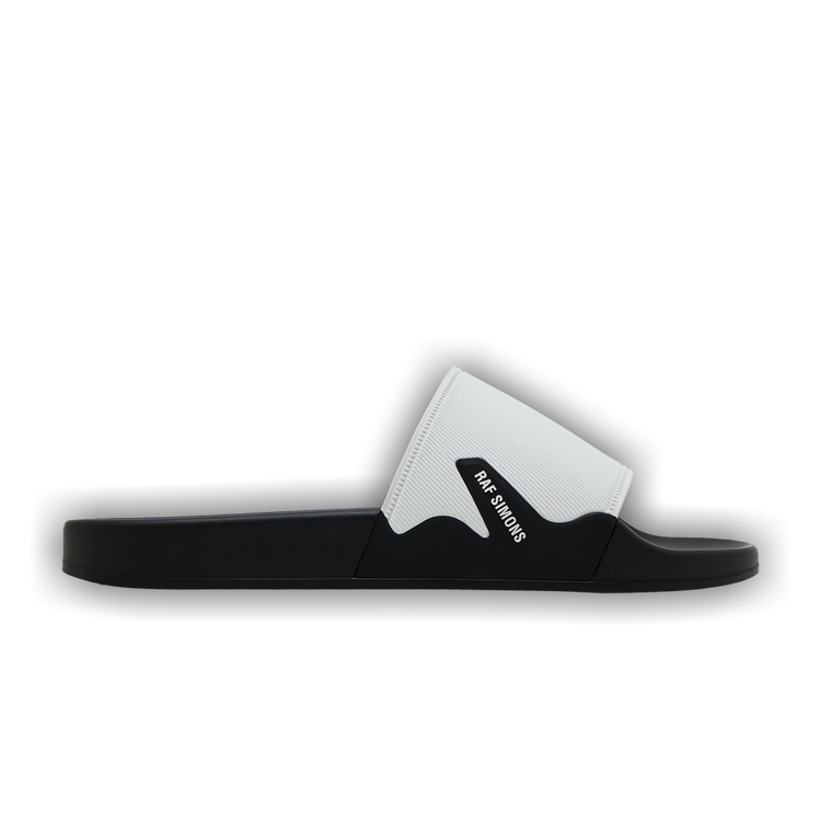 Buy Raf Simons Astra Slide 'White Black' - HR810001S 0062 | GOAT