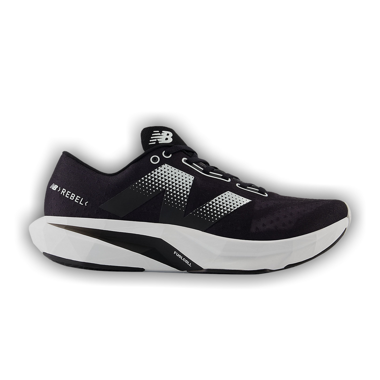 Buy New Balance FuelCell Rebel v4 2E Wide 'Black White' - MFCXCS4