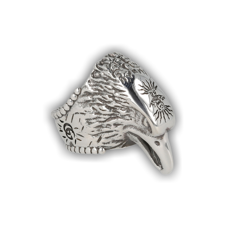 Buy Gucci Anger Forest Eagle Ring 'Silver' - 476903 J8400