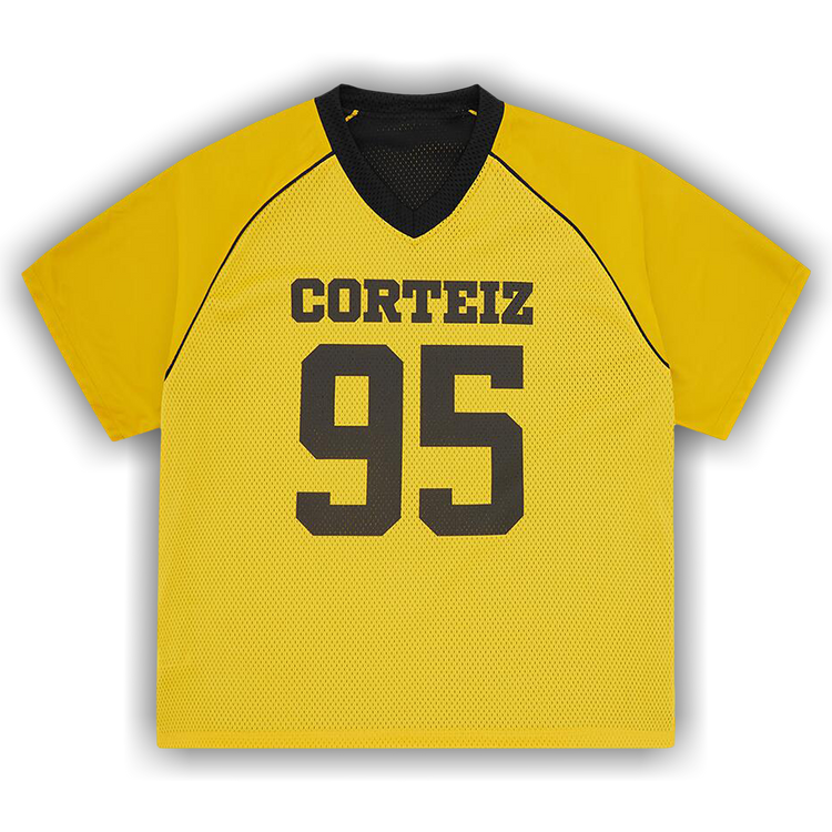 【2枚‼️⠀】Corteiz Football Jersey Yellow 白T 2枚‼️⠀】Corteiz Football Jersey Yellow 白T - メルカリ